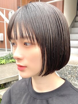 ラフ 立川(Laff) 立川 前下がりボブ 切りっぱなしボブ ショートボブ ショートヘア
