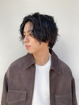 フーチー クーチー ヘッド ショップ 曽根本店(FUCHI KUCHI head shop) @fuchi_kuchi.okada[大阪豊中/メンズパーマ/眉カット］