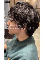 【メンズスタイル】ウルフマッシュ×ツイスパ