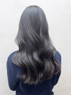 アイティーバイアルバム 松戸店(IT by ALBUM) くびレイヤーエモージュ美髪アッシュブラック_ba486391