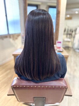 ヘア カンパニー トワ 千葉店(TOWA) ストレス×ダークラベンダー