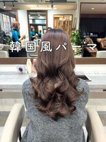 アミー 銀座(Ammy)&nbsp;#コテ巻き風パーマ #パーマロング#韓国風パーマ#デジタルパーマ