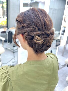 ビューブルー 亀戸錦糸町(VIEW BLUE) ◎ 美髪カールロングセミディ似合わせ前髪ヘアセット