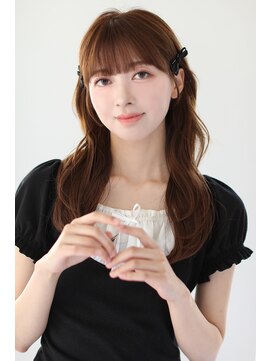 ヘアサロンガリカアオヤマ(hair salon Gallica aoyama) <瀧川彩季>色落ちまでかわいい◎柔らかく透けるピンクブラウン