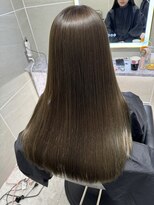 アンジェリカラボ 梅田店(ANGELICA LABO) オリーブグレージュ×美髪矯正×髪質改善×バイカルテTR♪川又