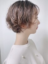 【morio原宿】ミニボブパーマ　ニュアンスパーマ　ゆるふわ
