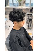 ラフカール／マッシュパーマ／波巻きパーマ／スパイラルパーマ