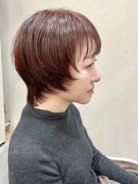 ゼン(ZEEN) マッシュウルフ×チョコレートブラウン　#ZEEN pono