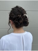 シニヨンアレンジ