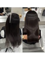 キング(K!ng)&nbsp;髪質改善縮毛矯正beforeafter