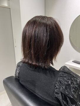 ピアーネ 三宮トアロード店(PIANE) 春っぽいピンク外ハネボブ