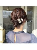 【hair＆healing  Luonto】ゆるシニヨン