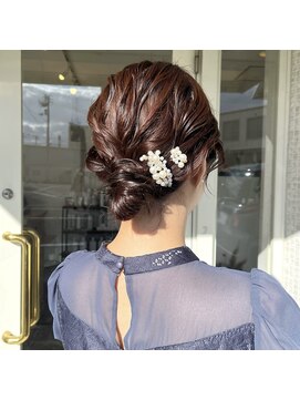 ルオント(Luonto) 【hair＆healing  Luonto】ゆるシニヨン