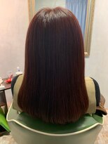 ロアゾブルーミュージアム(L'oiseau Bleu museum)&nbsp;髪質改善セミロング