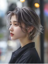 シキサロン 仙台(siki.salon)&nbsp;仙台/髪質改善/チェリーレッドフェイスフレーミング!ミニウルフc