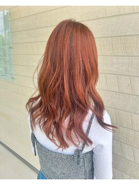 グラヘアーストーリー(gra HAIR STORY) 柔らかオレンジブラウン