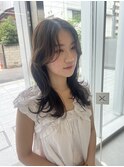 レイヤーカット/韓国風レイヤー/顔まわりレイヤー