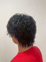 ヴァンカウンシル 清須店(VANCOUNCIL)&nbsp;長めの襟足とウェーブで魅せる！絶妙な色気が漂うウルフ