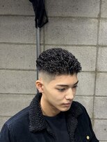 ミナミ(MINAMI)&nbsp;オールバックパーマ<理容室>