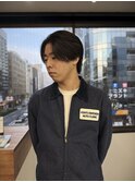 毛流れセンターパート