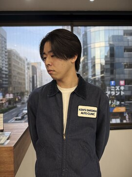 ソソ(soso) 毛流れセンターパート