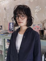 ロジ(loji)&nbsp;くせ毛とニュアンスボブパーマ