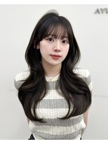 アマトウキョウスマートサロン(AMA TOKYO×Smart Salon)&nbsp;韓国ヘア　レイヤー　顔まわり