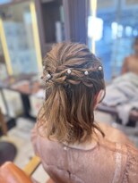 リック(Ric by KENJE)&nbsp;ふわふわハーフアップ♪♪