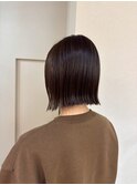 切りっぱなしボブ