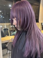 リア 近鉄八尾店(Lia)&nbsp;ラベンダー×レイヤーカット
