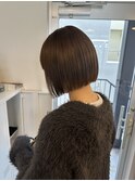 切りっぱなしボブ