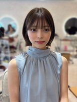 エヌ 大阪梅田茶屋町(enu)&nbsp;【大阪梅田】韓国風ボブ