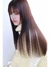 カット+髪質改善ストレート 