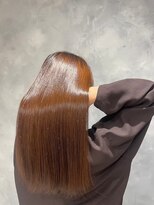 アース 常盤平店(HAIR & MAKE EARTH)&nbsp;【茶髪×プレスト】自然な艶とまとまりで憧れの美髪へ♪