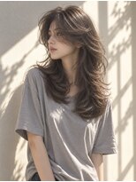 ダル 渋谷/表参道(DAL.)&nbsp;レイヤーカット/ハッシュカット/ダークアッシュ/ブラウン