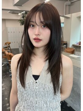 ガーランドギンザ(Garland Ginza) ロングレイヤー　レイヤーカット　バタフライレイヤー