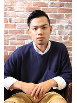 クオンヒール 堺筋本町店(QUON HEAL)&nbsp;スペインカール/スパイキーショート/ブルーブラック/刈り上げ