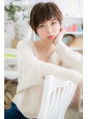 大人かわいい!美バランスショート