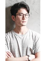 メリケンバーバーショップ コウベ(MERICAN BARBERSHOP KOBE)&nbsp;ビジネスサイドパートショートツーブロック#m