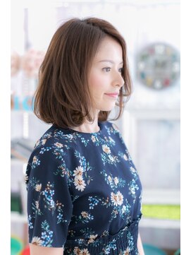 ミック ヘアアンドビューティー 大山店(miq  Hair&Beauty) 抜け感・リッジカール・くびれミディ
