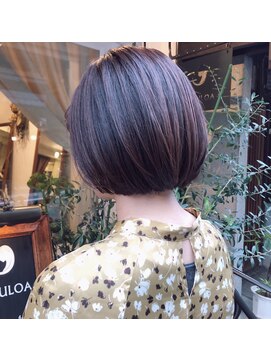 マウロア(MAULOA) "コンパクトボブ×ピンクバイオレット"ayumi