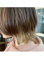 エスト ヘアー アメリ 松戸店(est hair Ameri)&nbsp;プラチナグレージュ　イルミナカラー