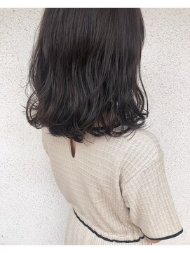 シェノン 梅田(CHAINON) 小顔カット×オリーブカラーかけるセミウェットウェーブ