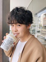 ルカ(Luca)&nbsp;Lucaソフトスパイラルパーマ◎//田村輝