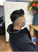 フェード×ツーブロ