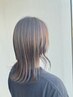 カット+ストレートパーマ