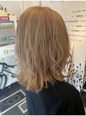 #ペールベージュ #ハイトーンカラー