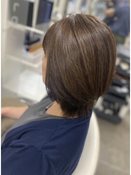 ニューヨーク 根津店 白髪ぼかしグレイカラー