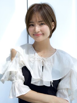 エインアンリー 表参道(AIN.ANLY.) 前髪あり大人小顔ショートボブ 30代40代50代【AIN.表参道】川原