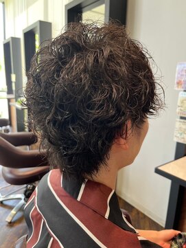 ブッシュ 水広店(BUSH) メンズウルフパーマ